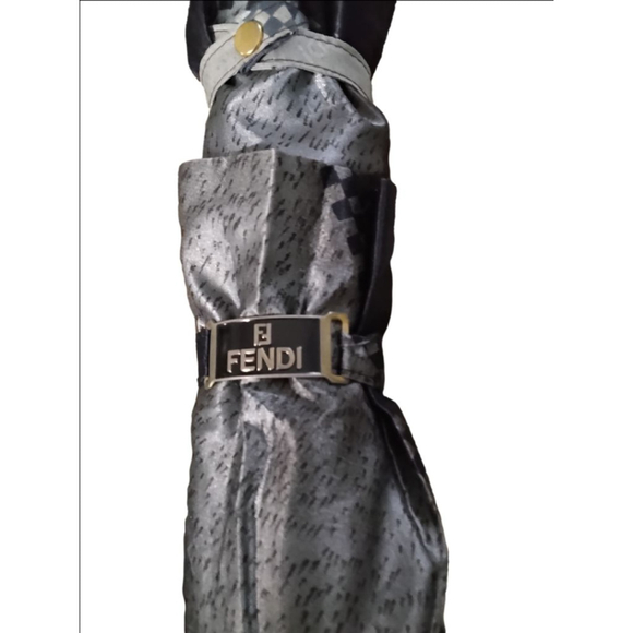 Fendi Authentic Vintage Compact Umbrella - Picture 2 of 3